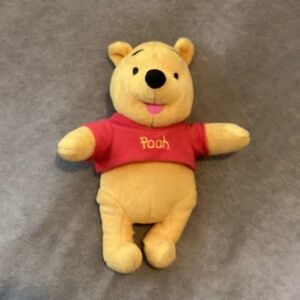 Vintage Winnie the Pooh Plush Small 8.5” Tall